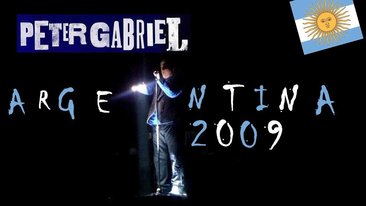 Peter Gabriel: Live in Velez Stadium Buenos Aires Background