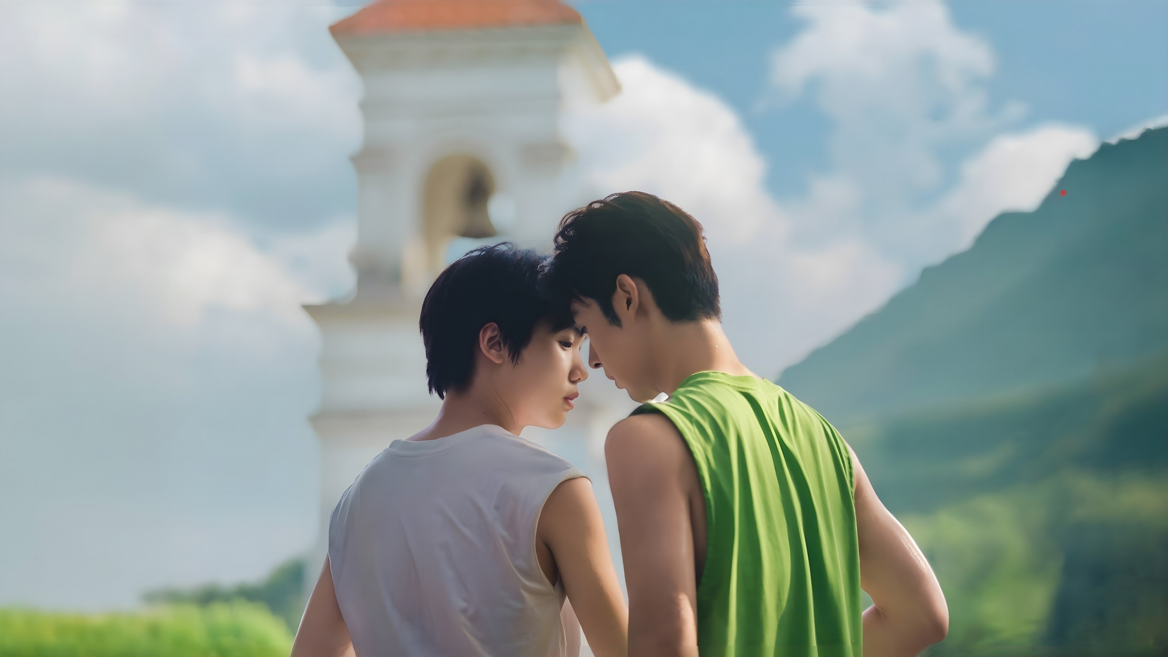 Secrets Happened on the Litchi Island Background