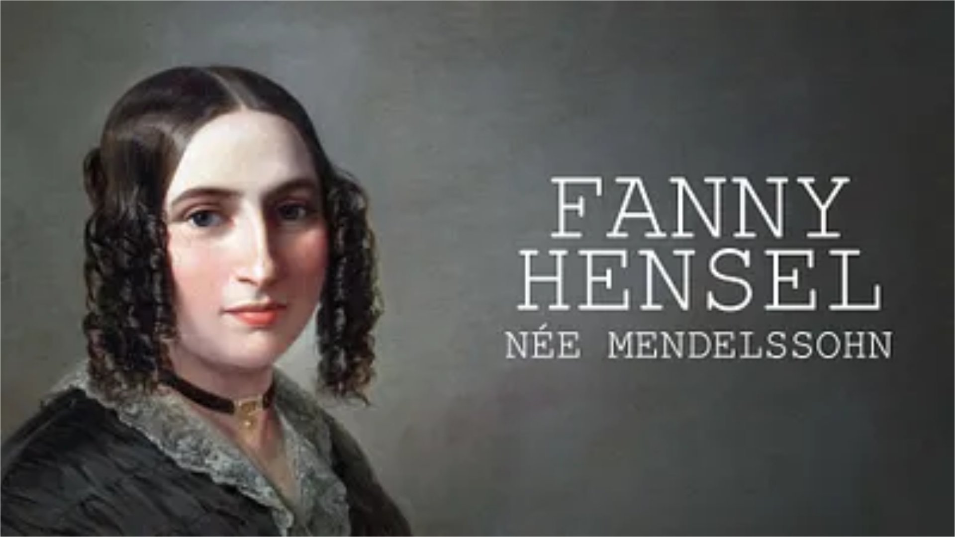 Die geniale Schwester Fanny Hensel, geb. Mendelssohn Background