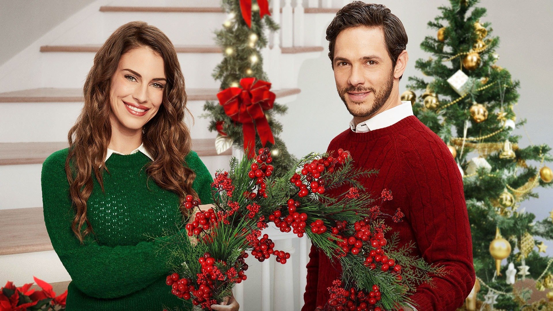 Christmas at Pemberley Manor Background