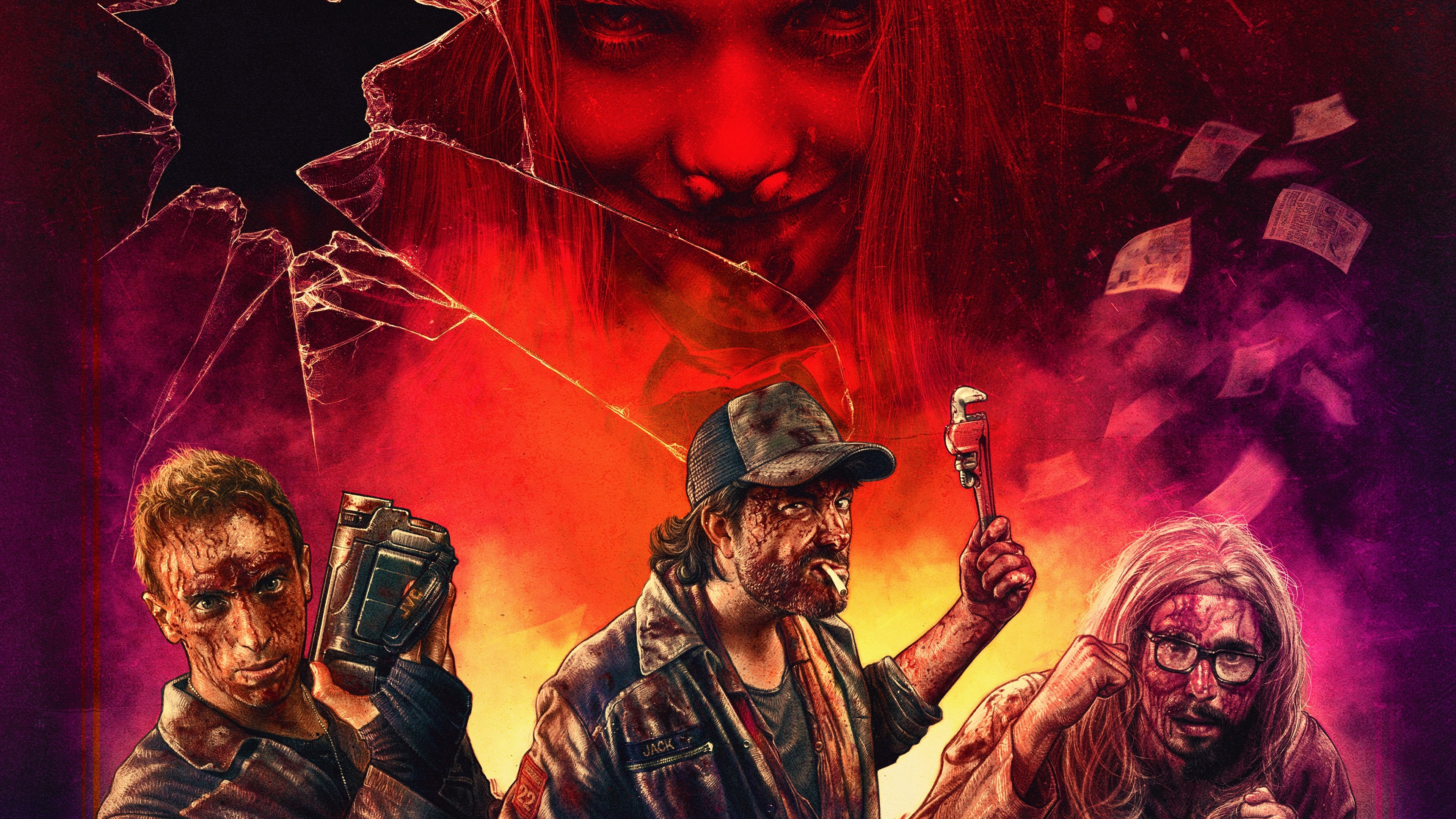 Ghost Killers vs. Bloody Mary Background