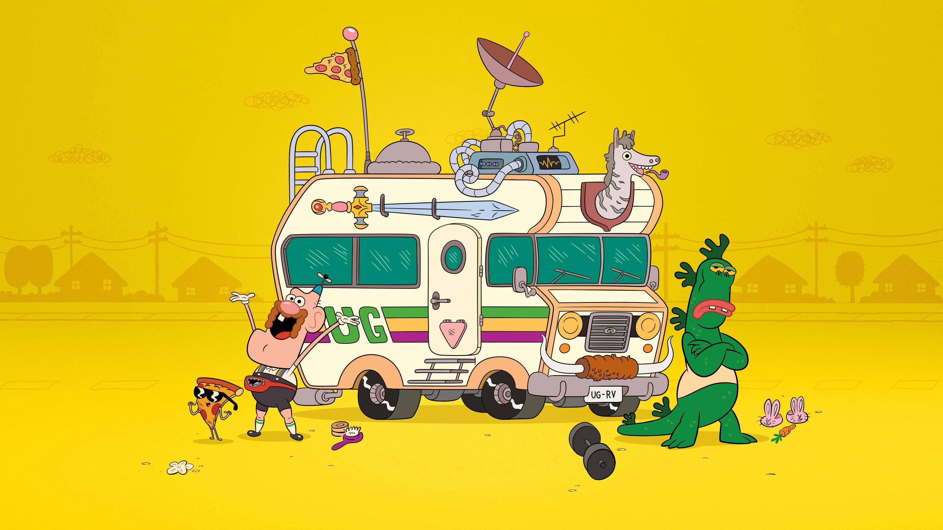Uncle Grandpa Background