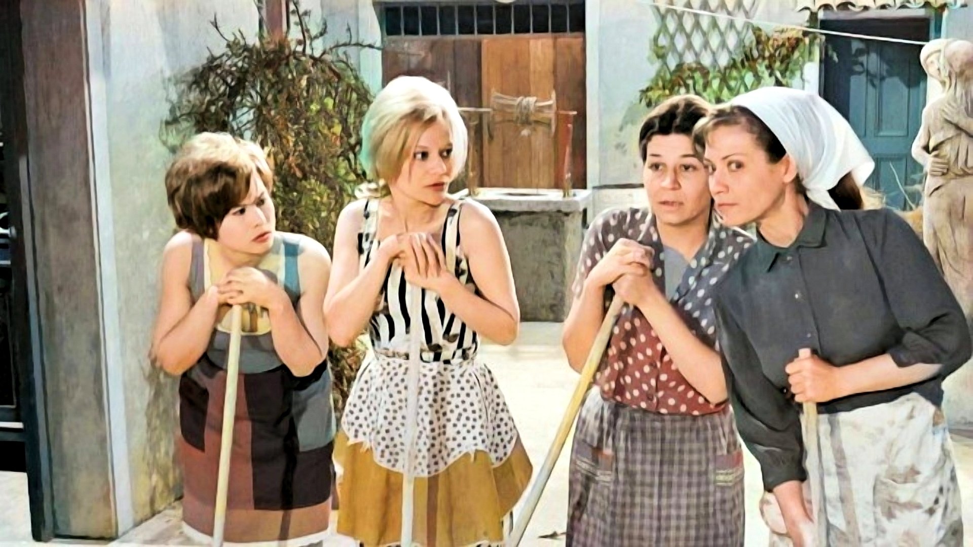 Ladies of the Courtyard Background