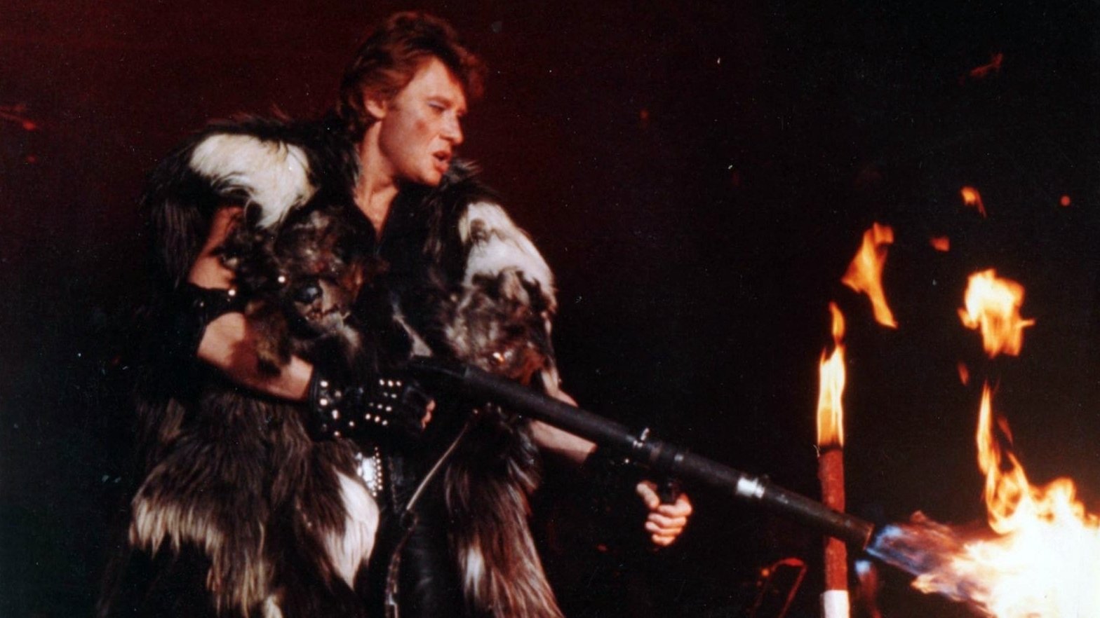 Johnny Hallyday : Palais des Sports 1982 Background