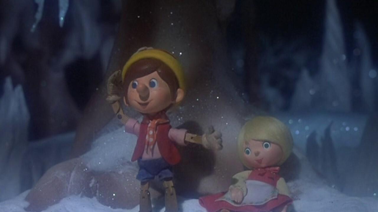 Pinocchio's Christmas Background