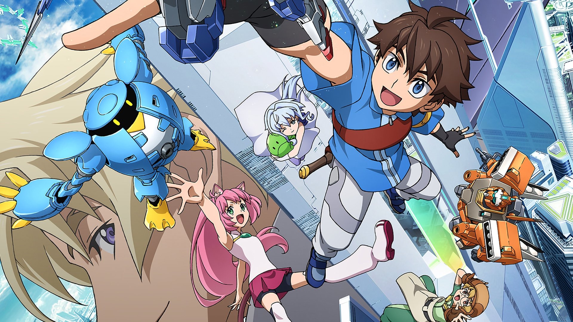 Gundam Build Divers Background