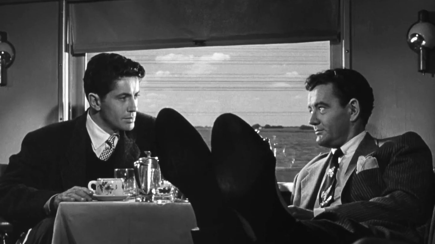 Strangers on a Train Background