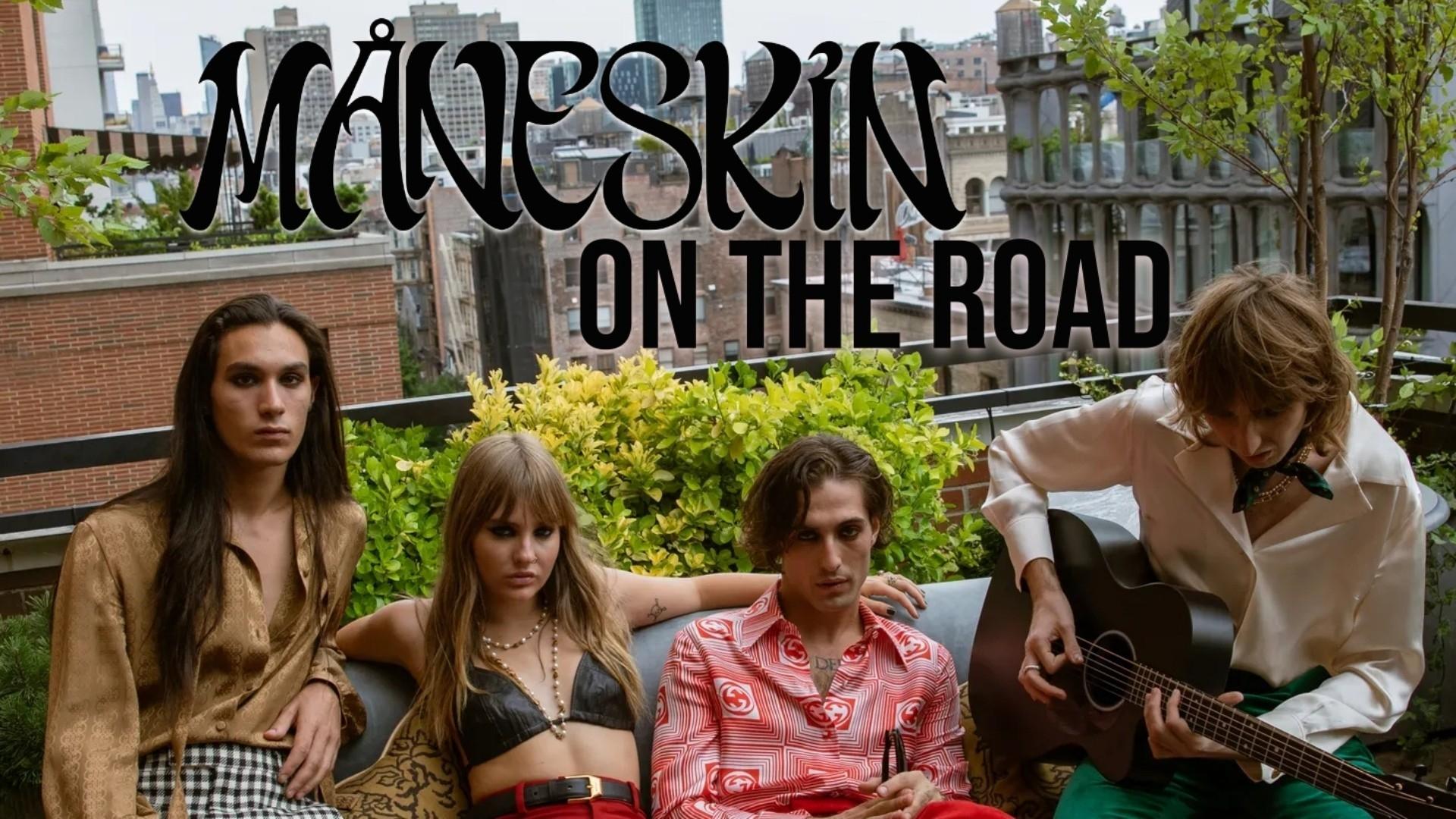 Måneskin On The Road - The Series Background
