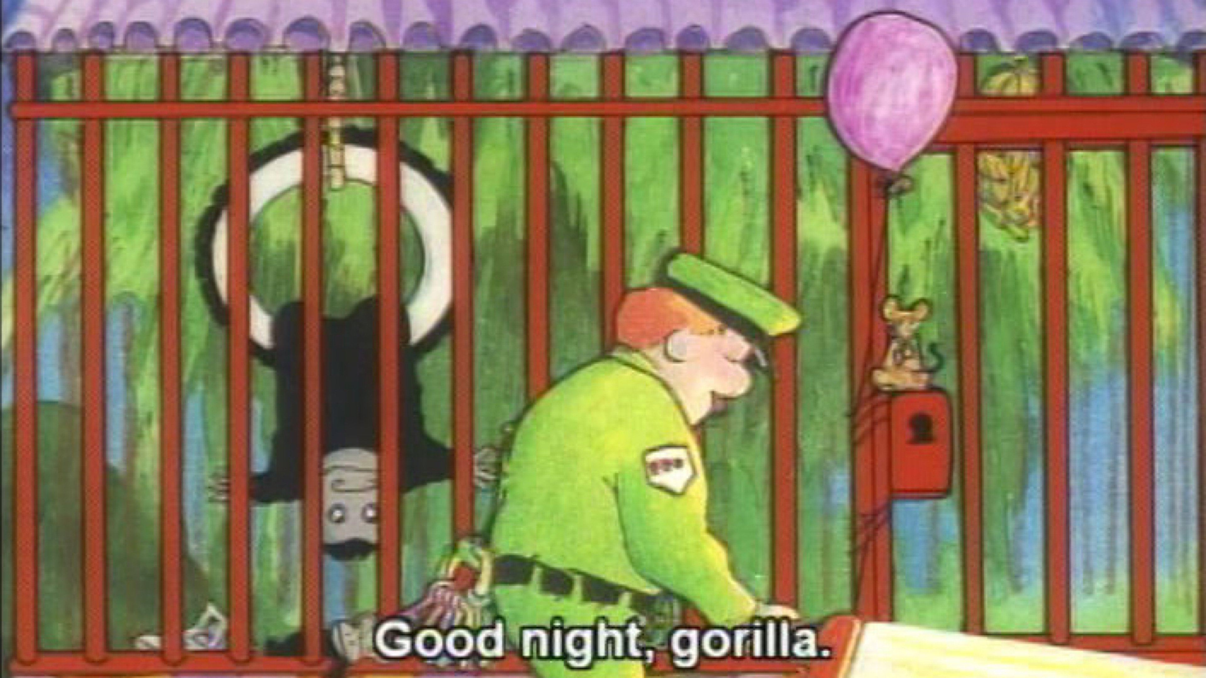 Good Night, Gorilla Background