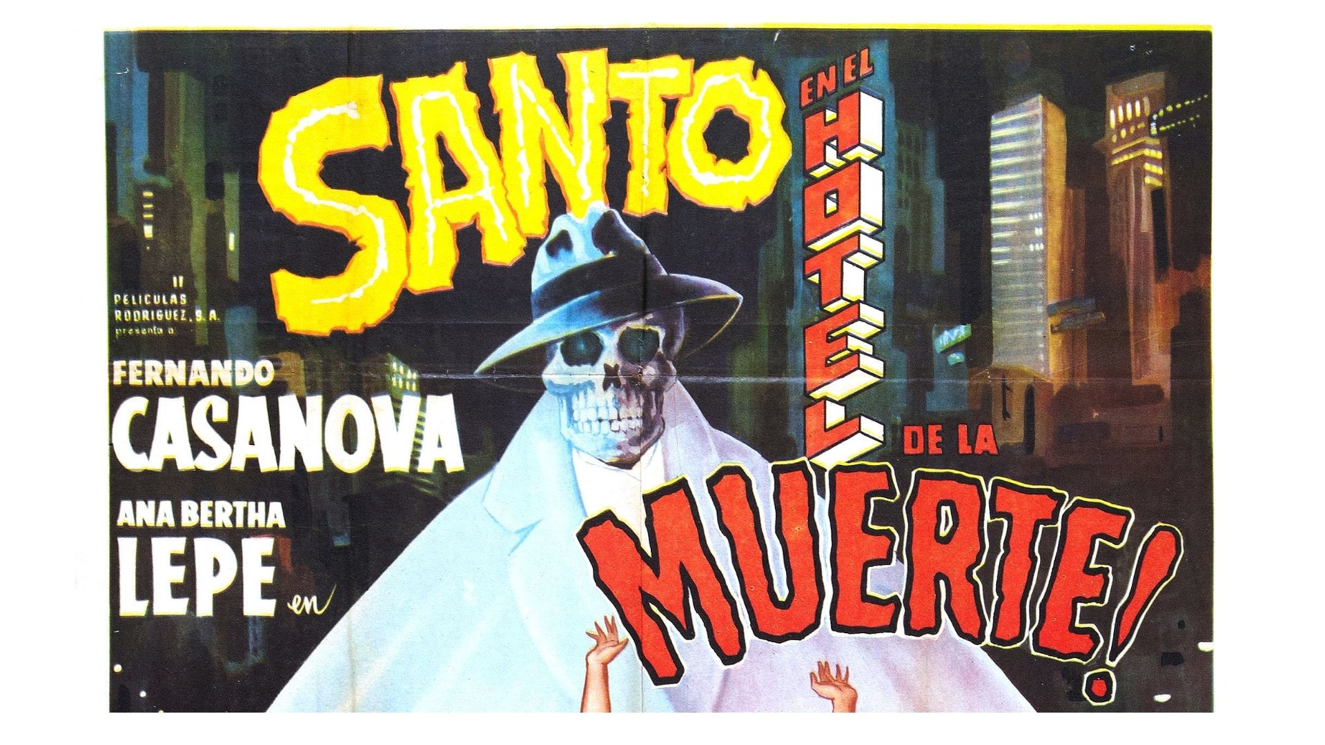 Santo en el hotel de la muerte Background