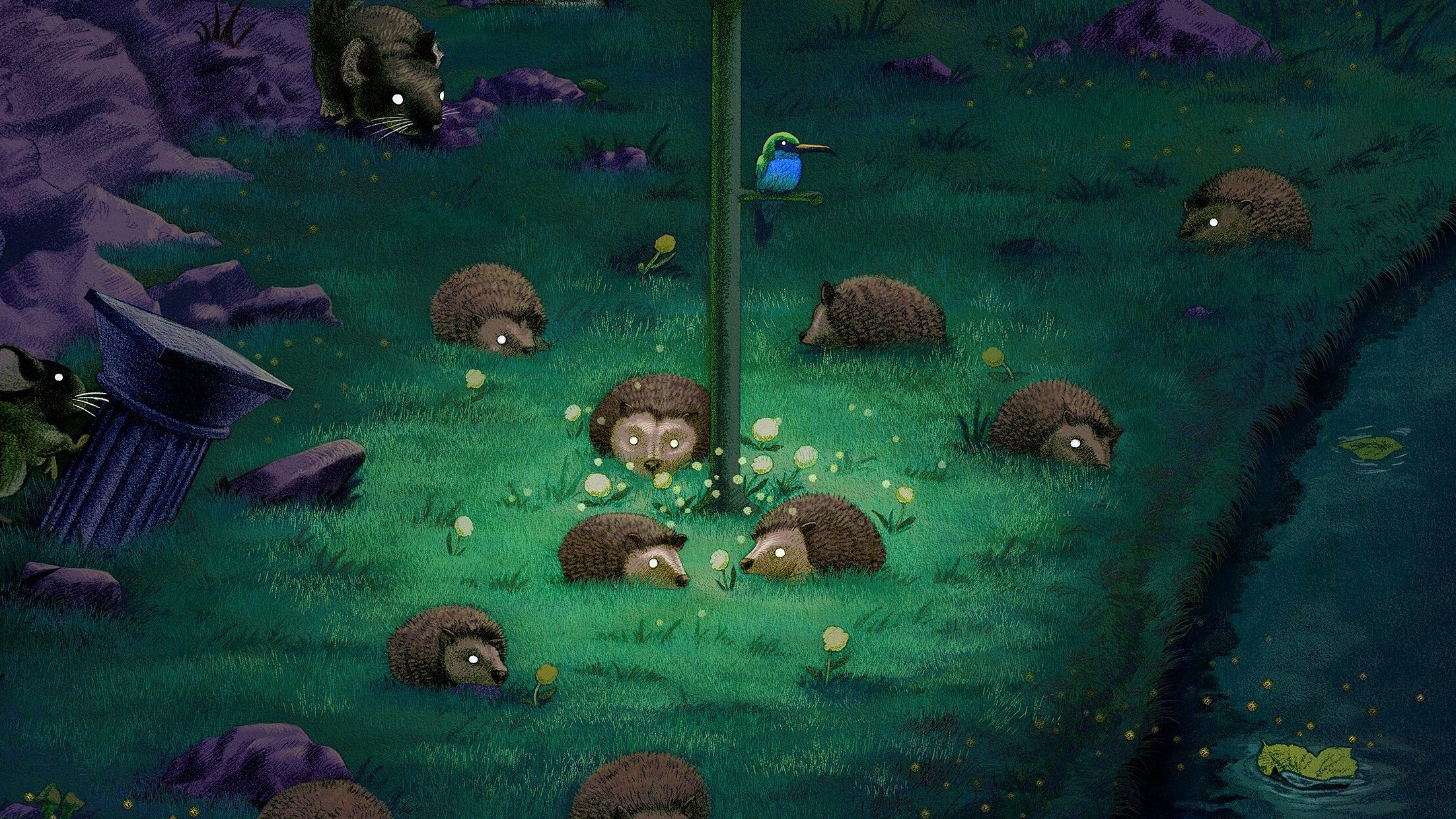 Into the Well: The Making of Animal Well Background