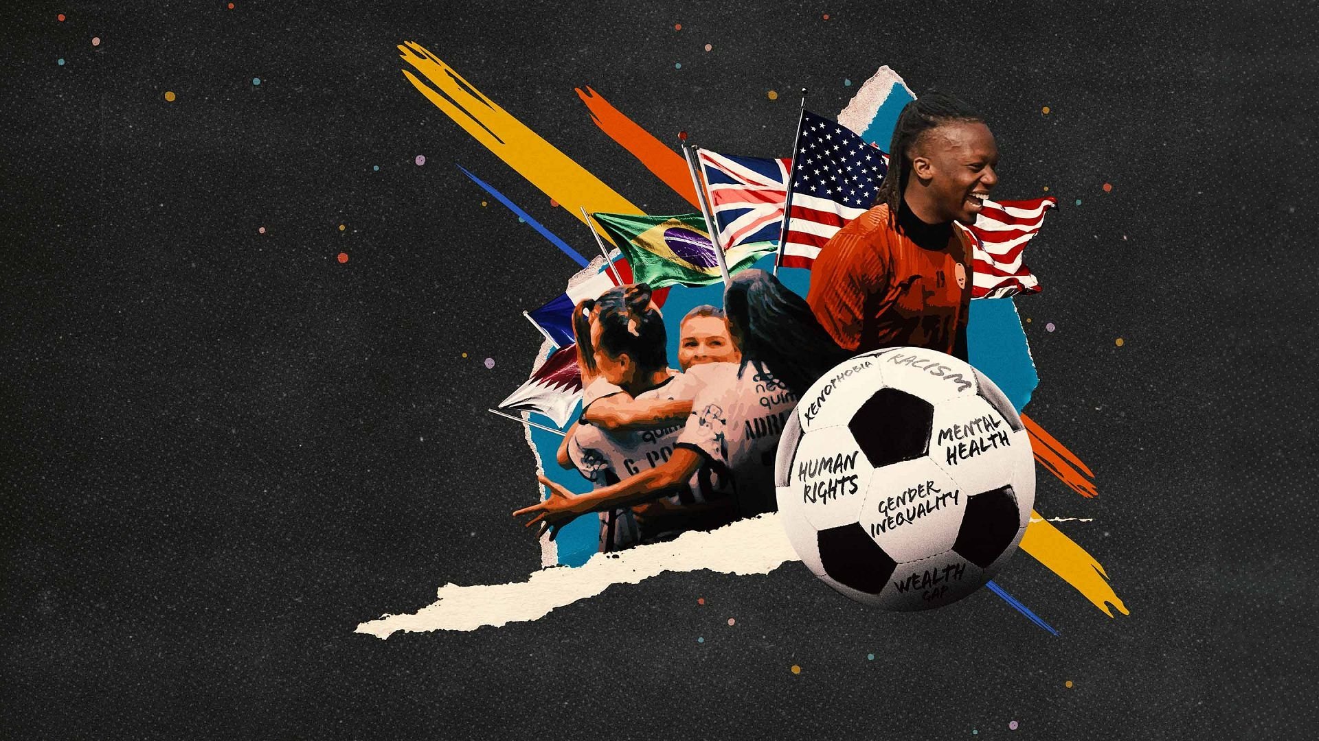 The World According to Football Background