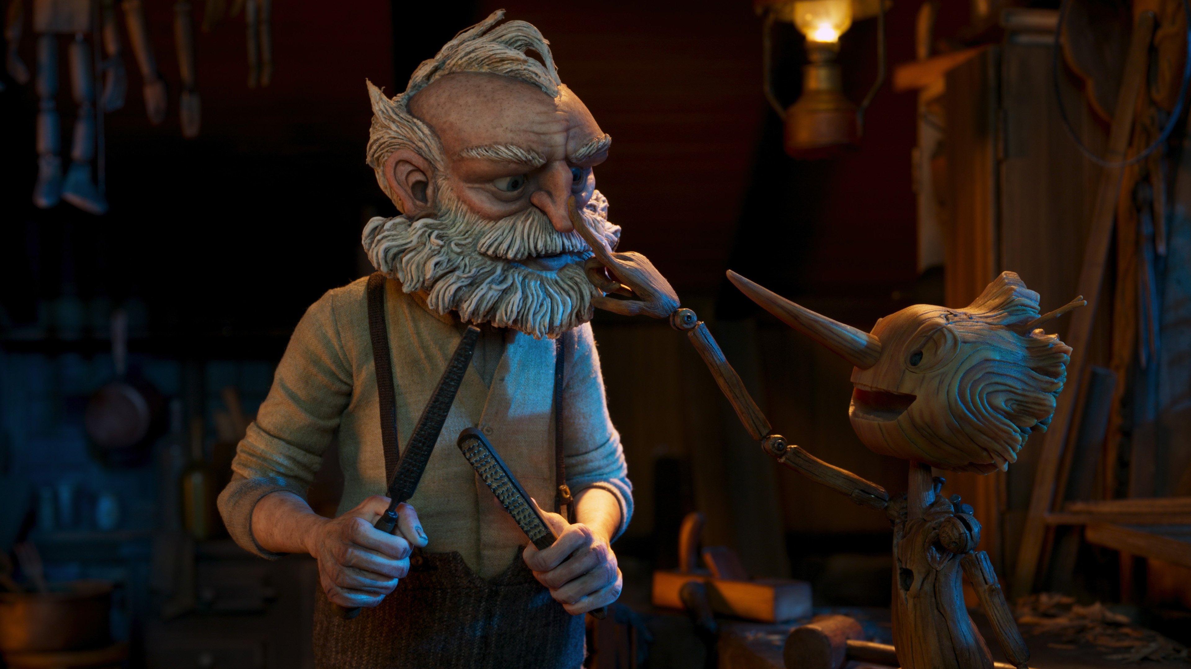 Guillermo del Toro's Pinocchio Background