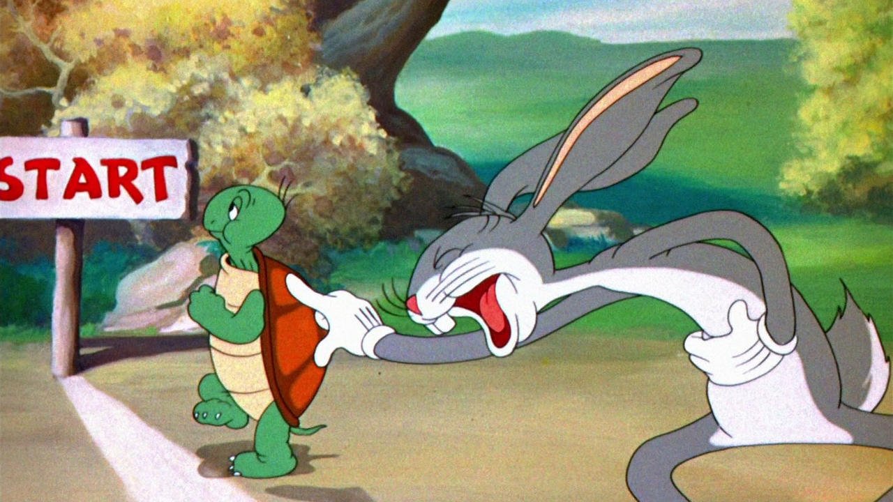 Tortoise Beats Hare Background