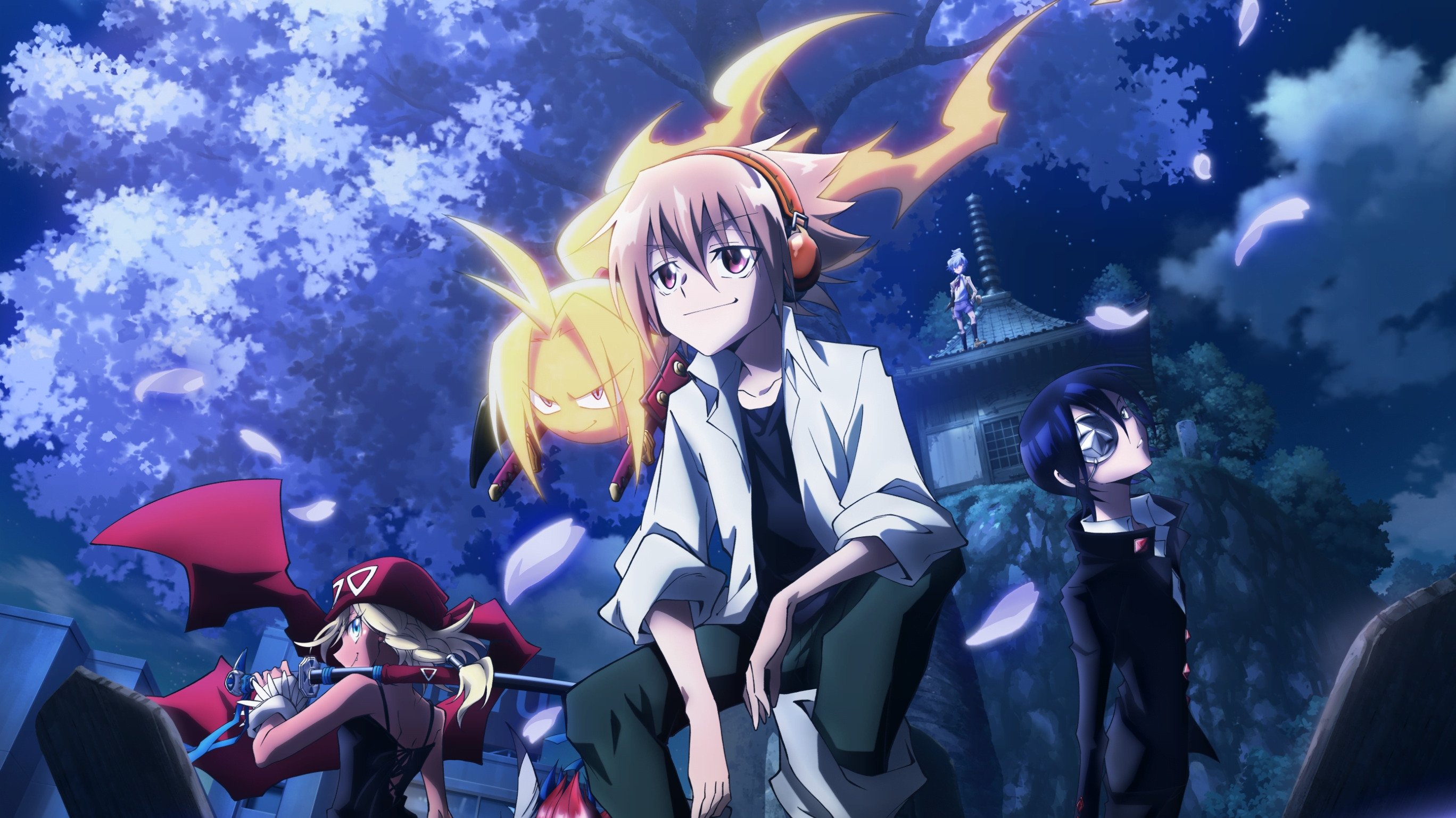 SHAMAN KING FLOWERS Background