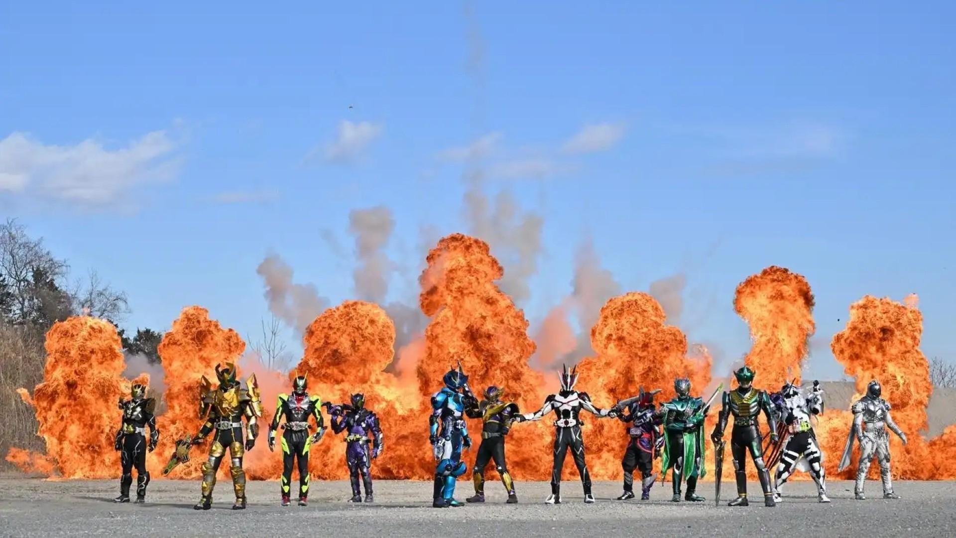 Kamen Rider Outsiders Background