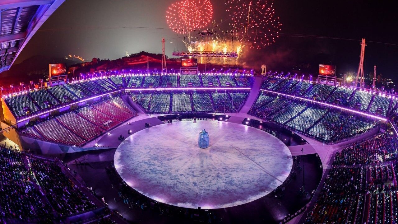 PyeongChang 2018 Olympic Opening Ceremony: Peace in Motion Background