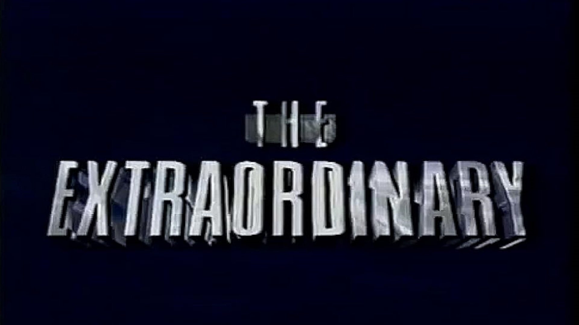 The Extraordinary Background