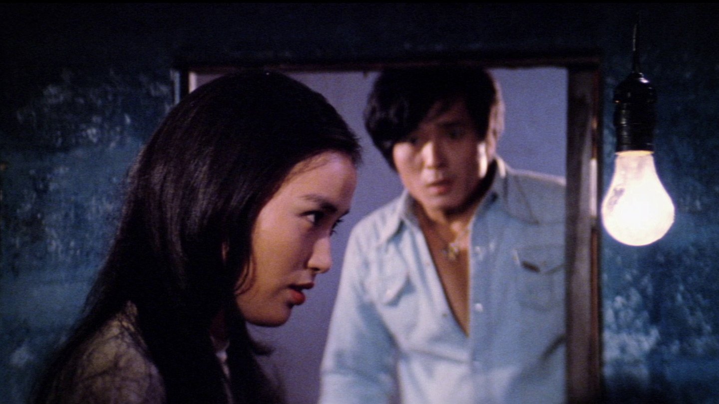 A Woman After a Killer Butterfly Background