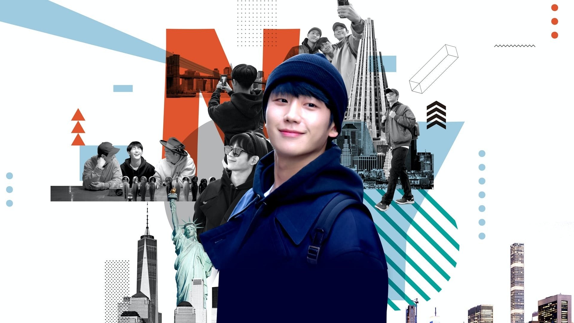 Jung Hae In's Travel Log Background