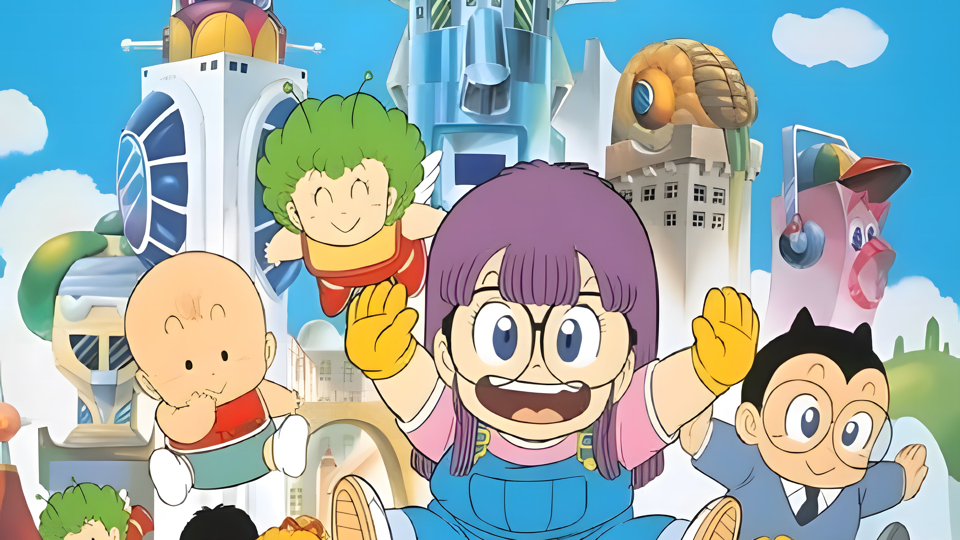 Dr. Slump and Arale-chan: Hoyoyo! City of Dreams, Mechapolis Background
