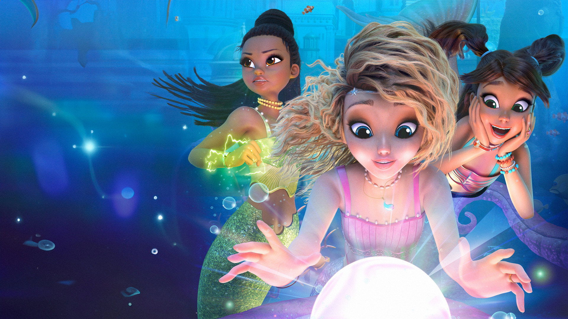 Mermaid Magic Background