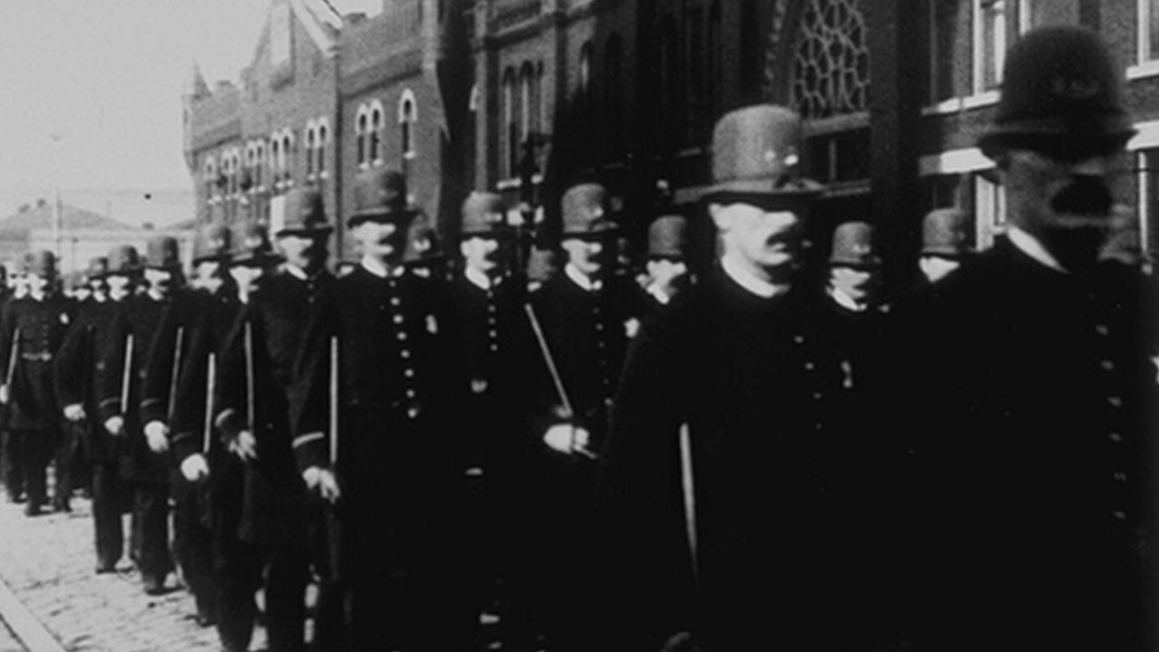 Chicago Police Parade Background