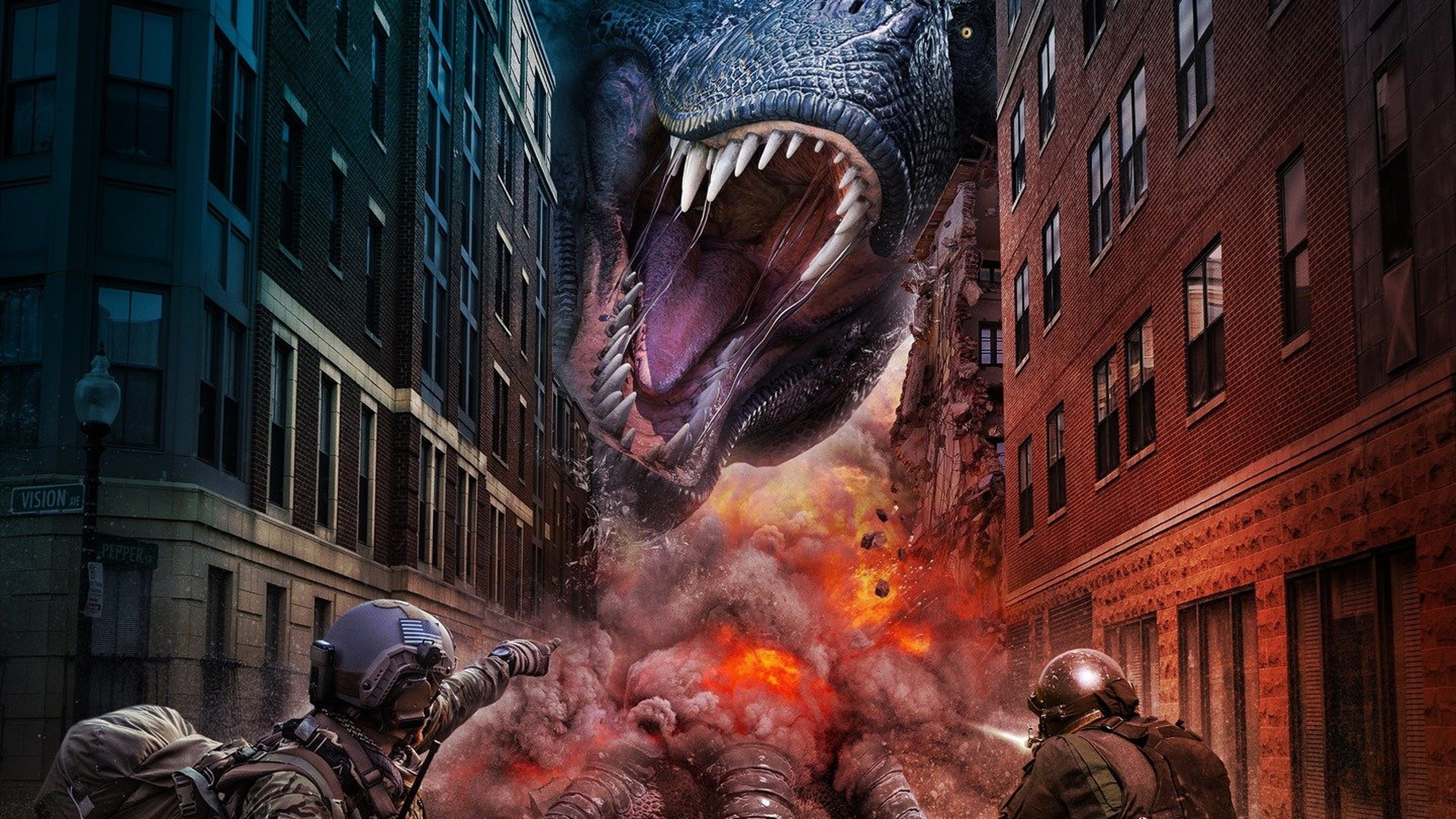 Jurassic Domination Background