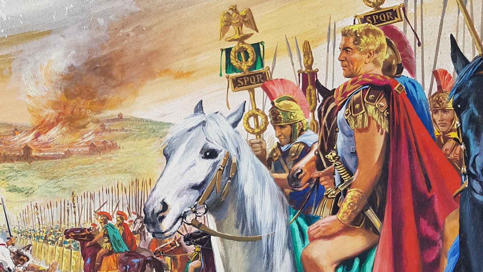 Caesar The Conqueror Background
