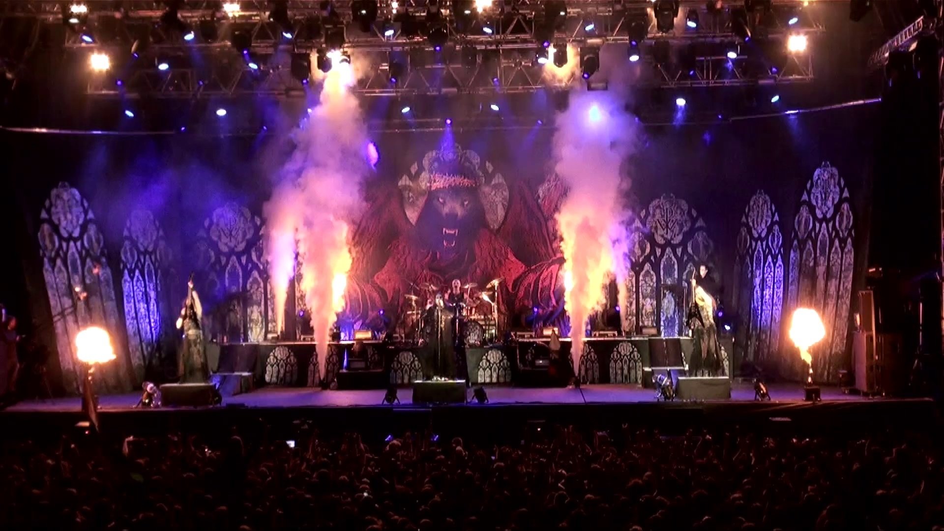 Powerwolf  - The Metal Mass Live Background