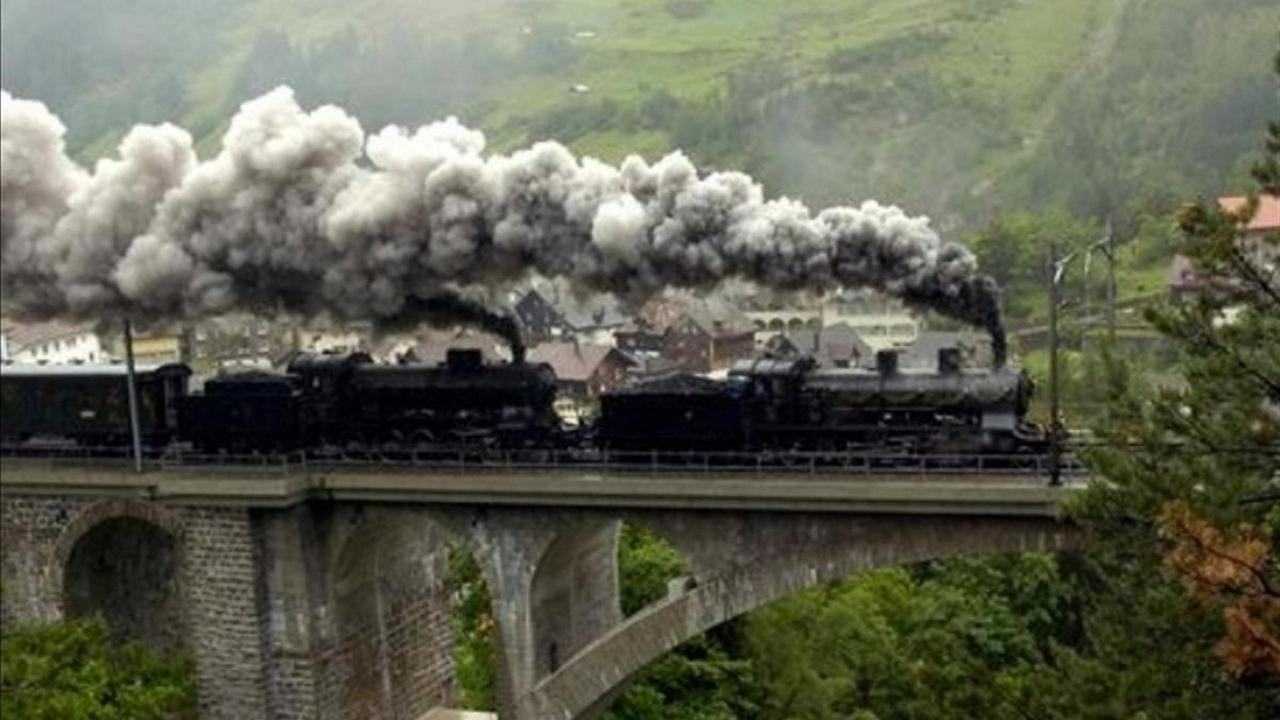 Il était une fois le train Background