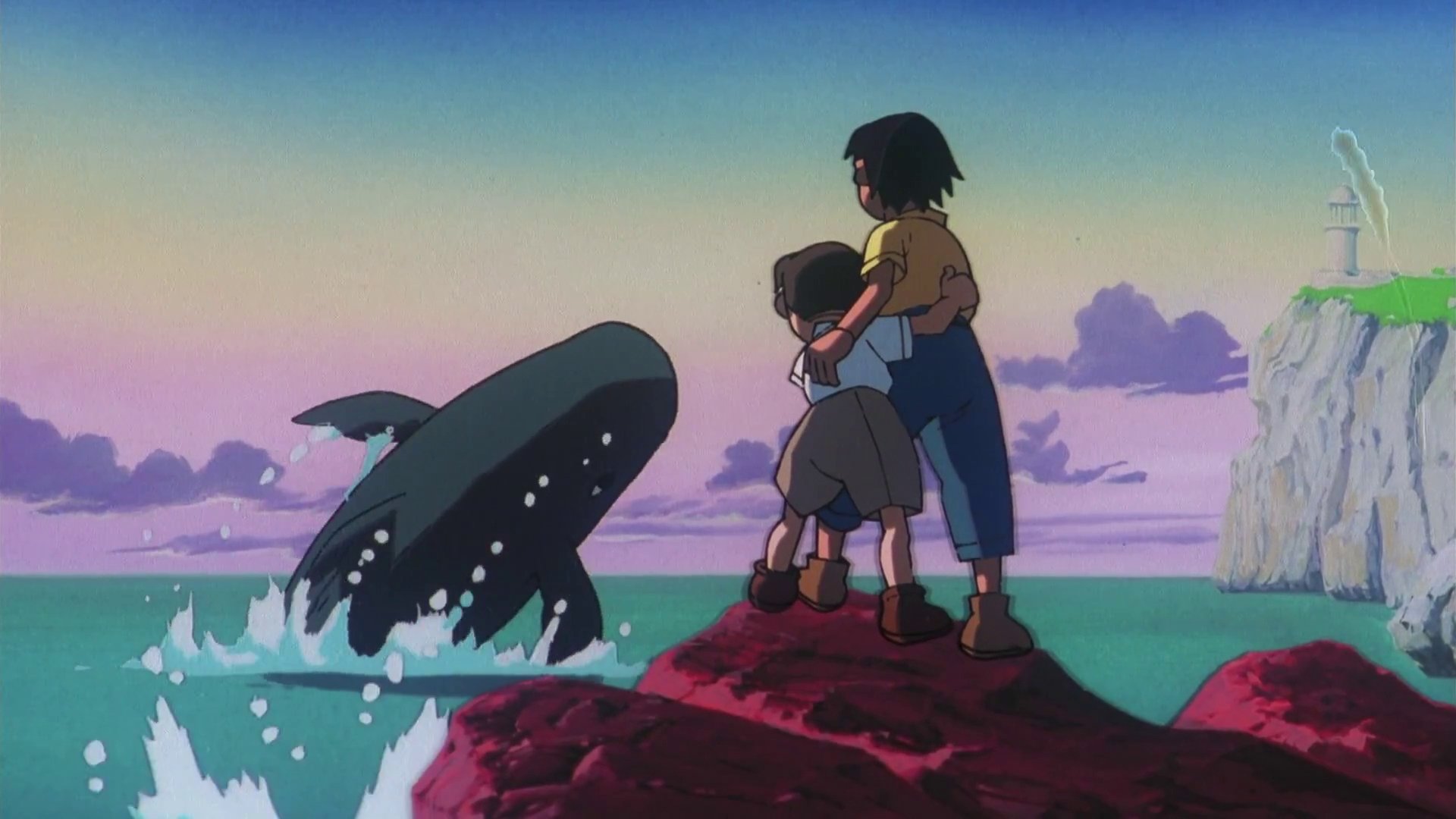 Fly! Peek the Whale Background