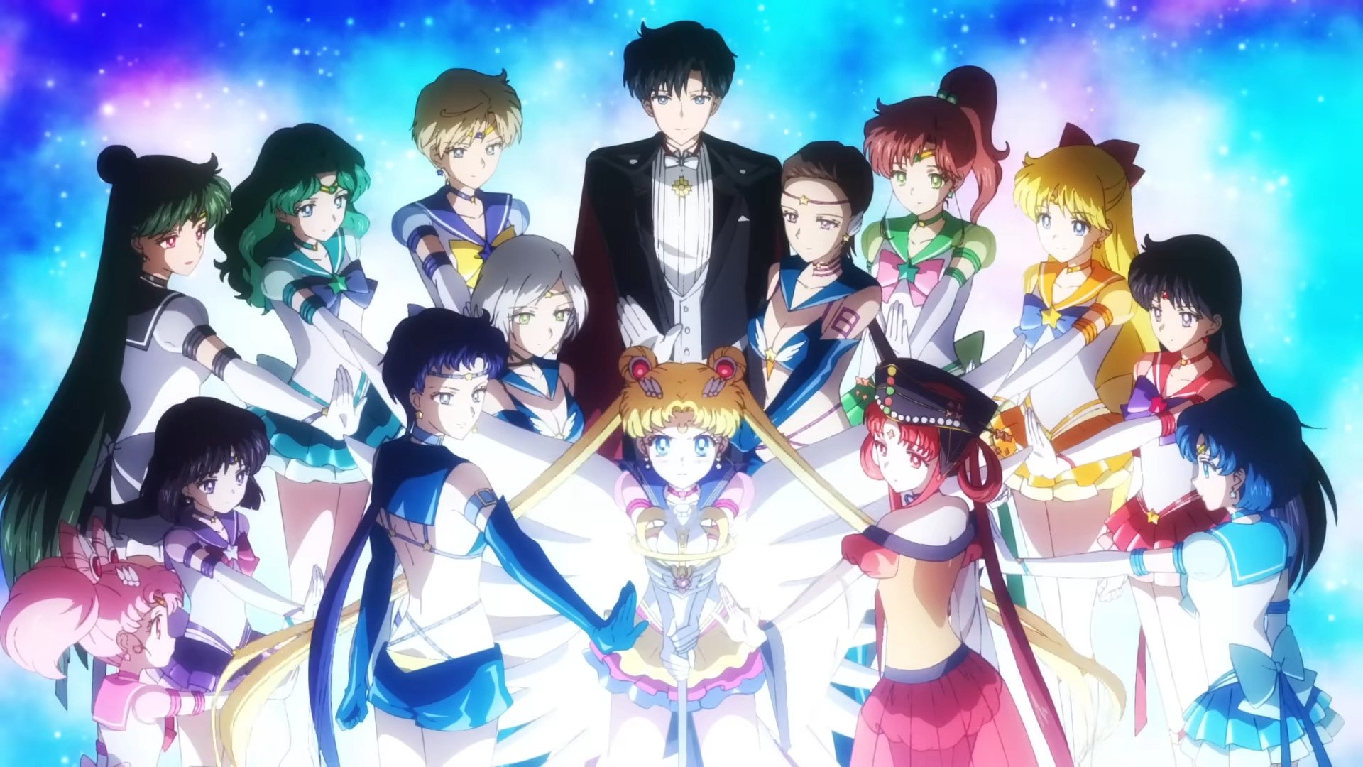 Pretty Guardian Sailor Moon Cosmos the Movie Part 2 Background