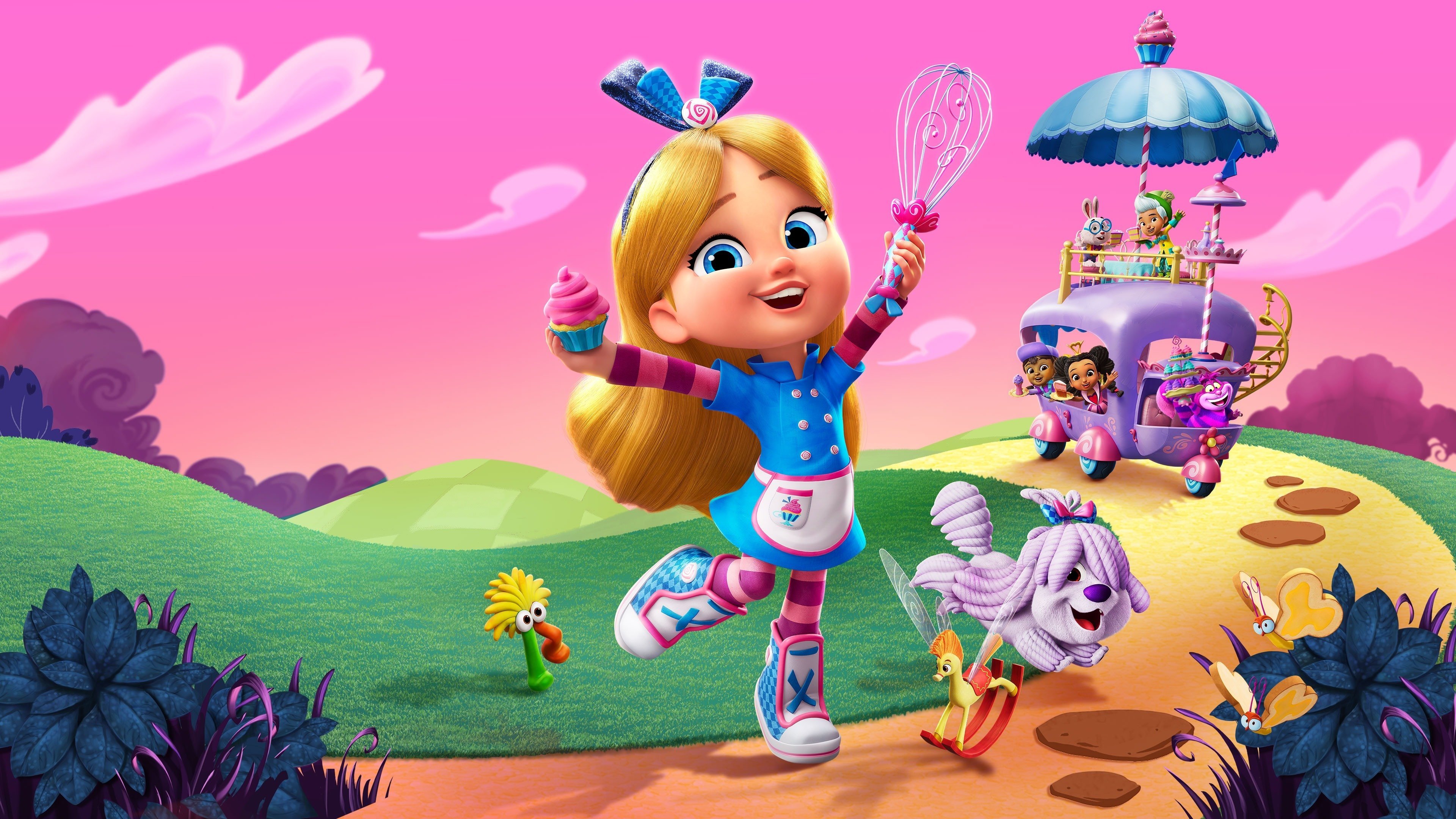 Alice's Wonderland Bakery Background