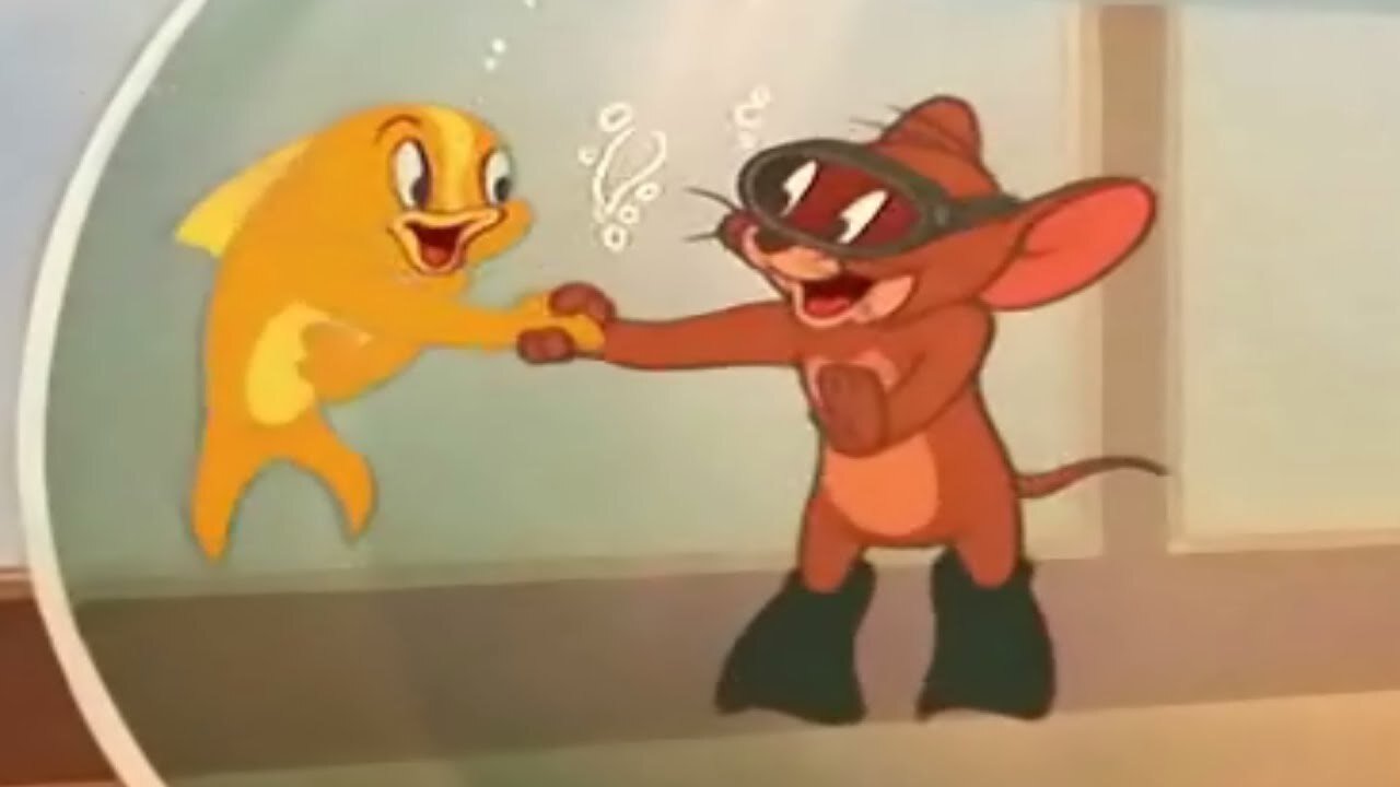 Jerry and the Goldfish Background
