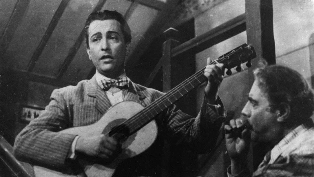 El último payador Background