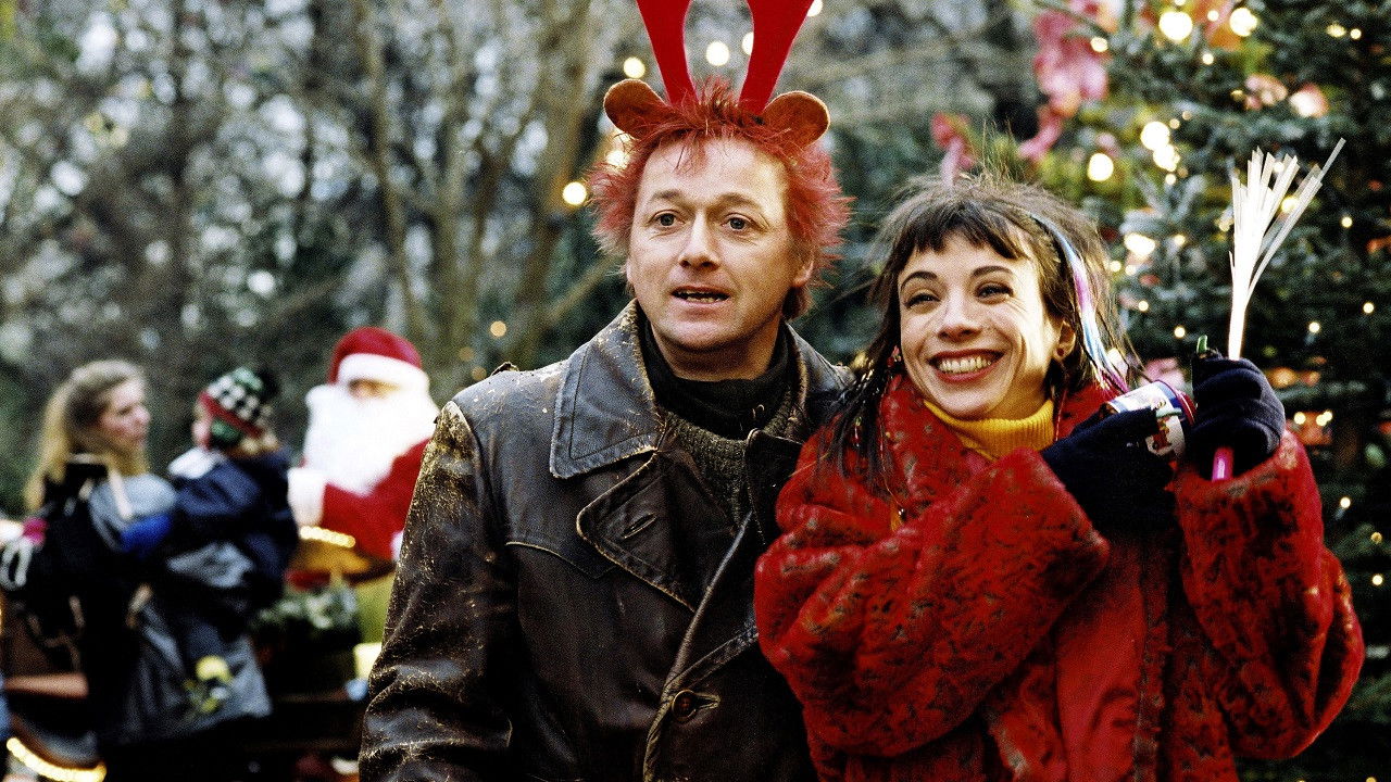 Ein himmlisches Weihnachtsgeschenk Background