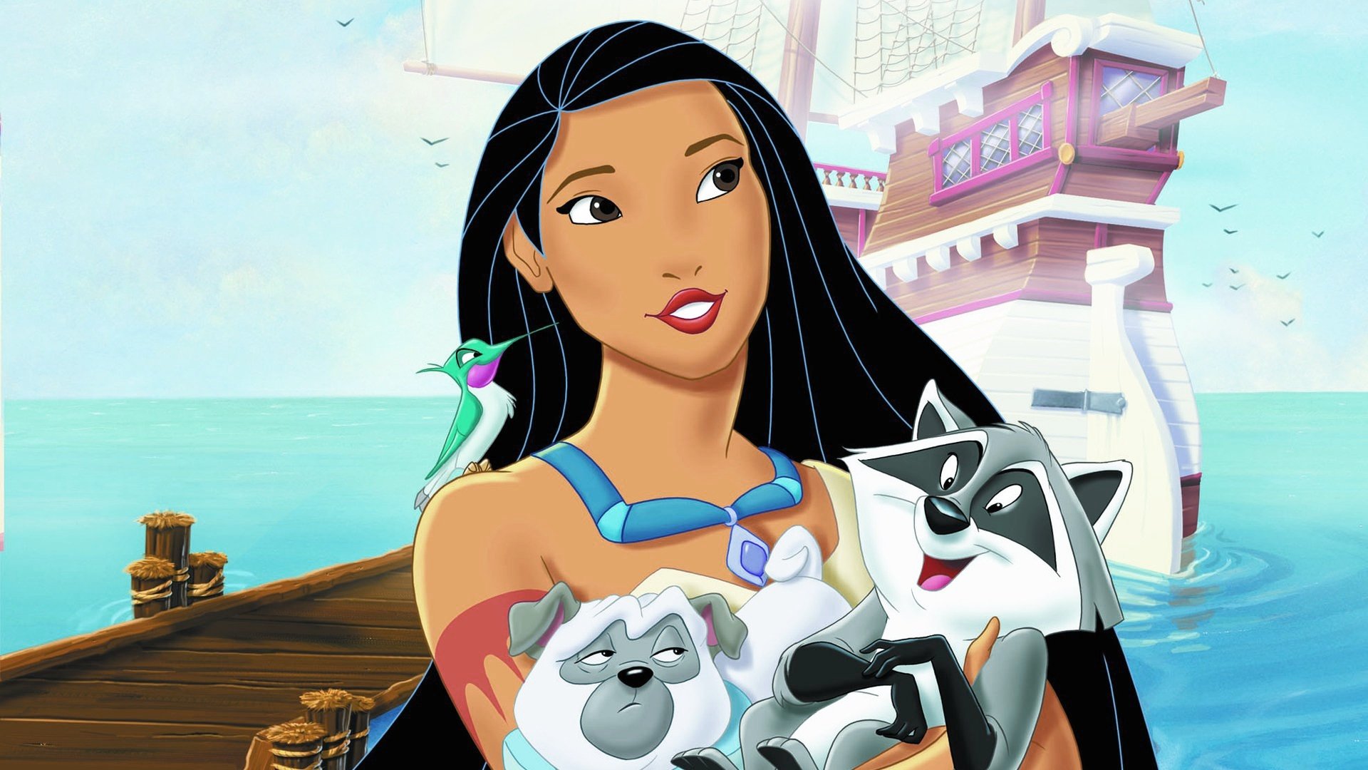 Pocahontas II: Journey to a New World Background