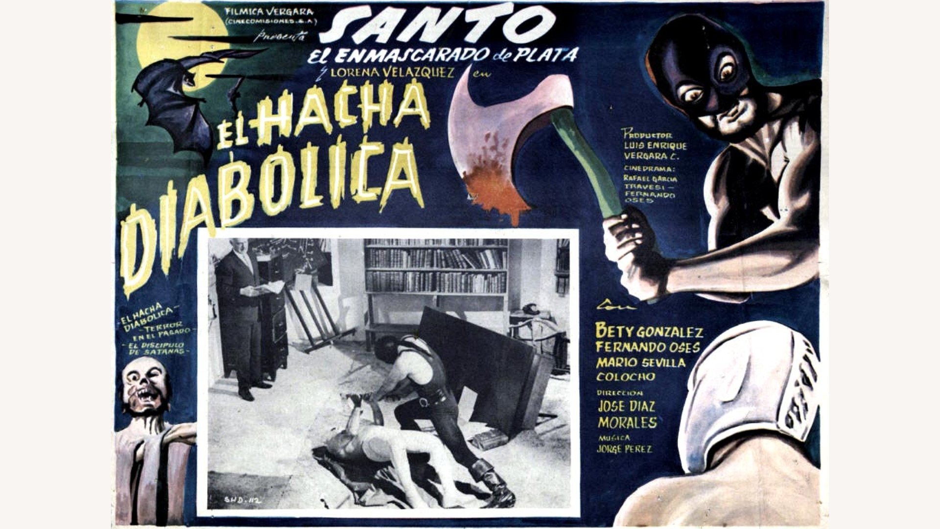 El hacha diabólica Background