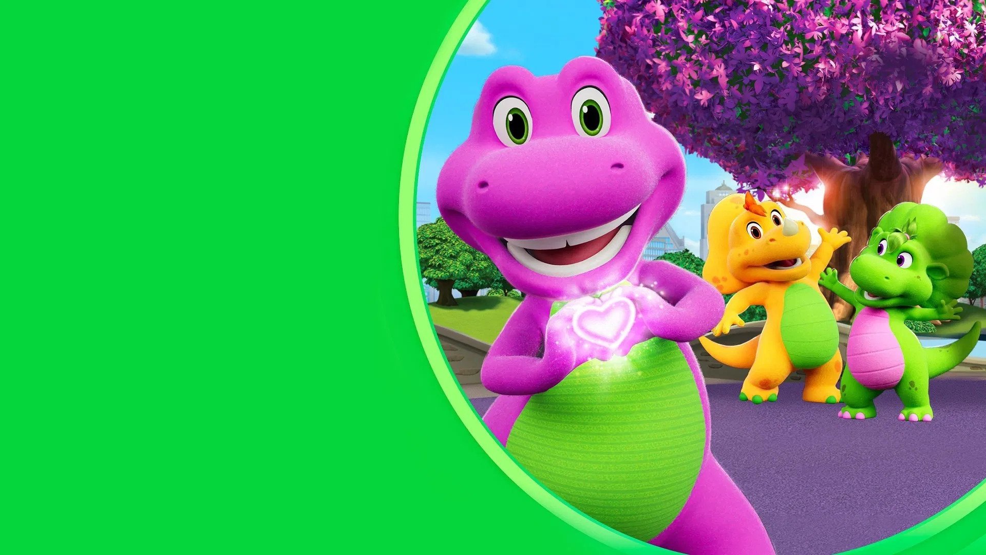 Barney: The Best of Barney: Party Edition Background