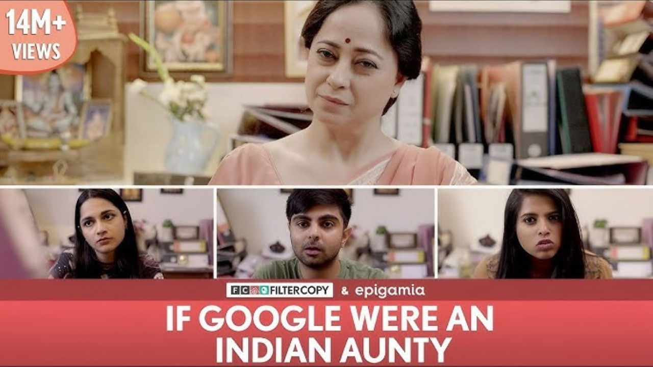 If Google Were an Indian Aunty Background