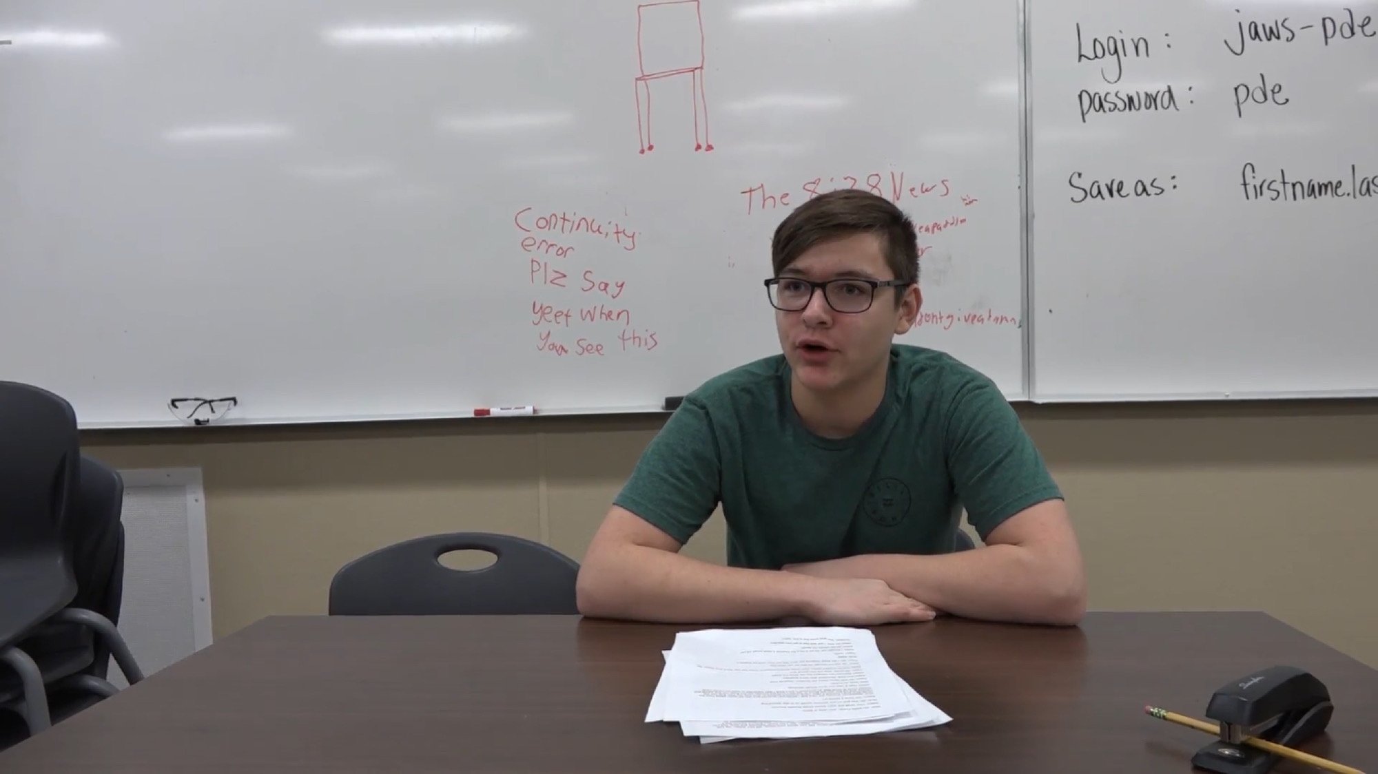 The 8:37 News Background