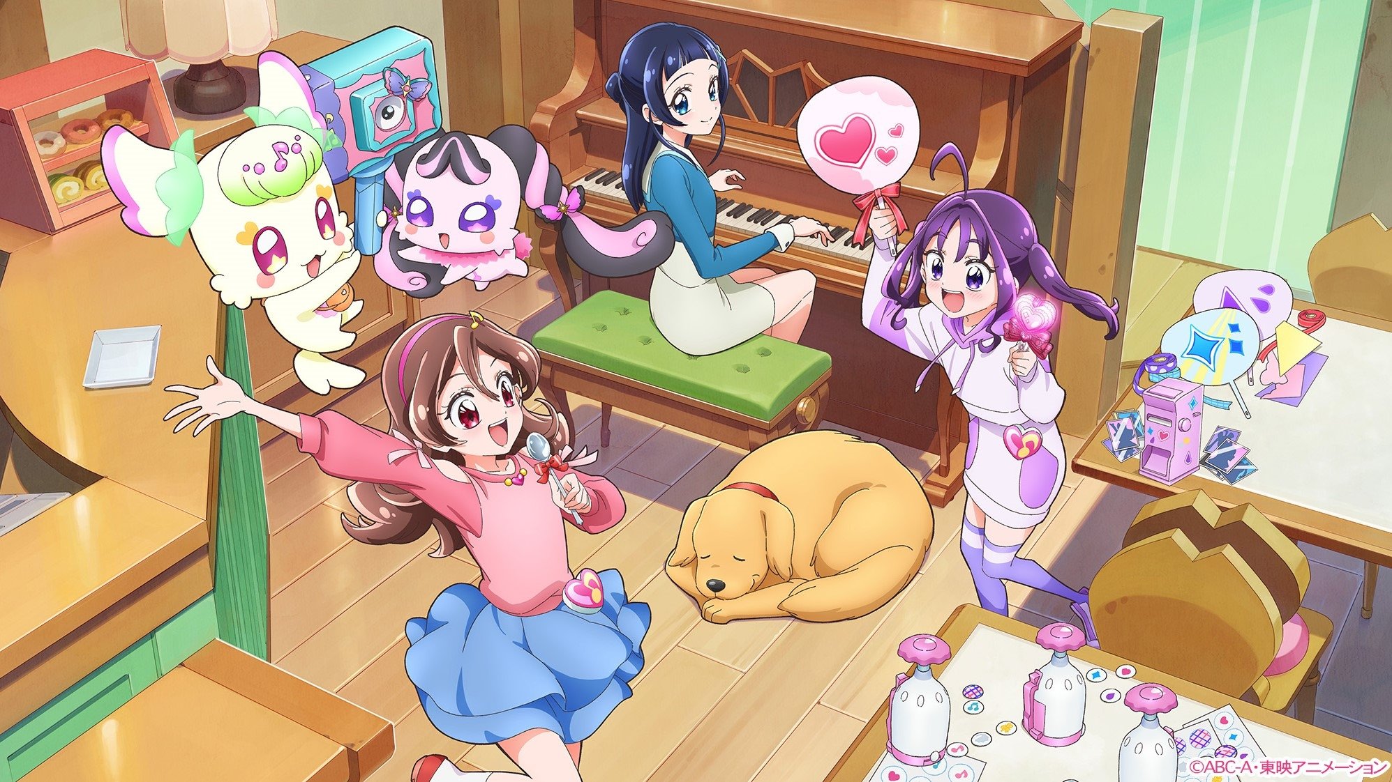 You and Idol Precure ♪ Background