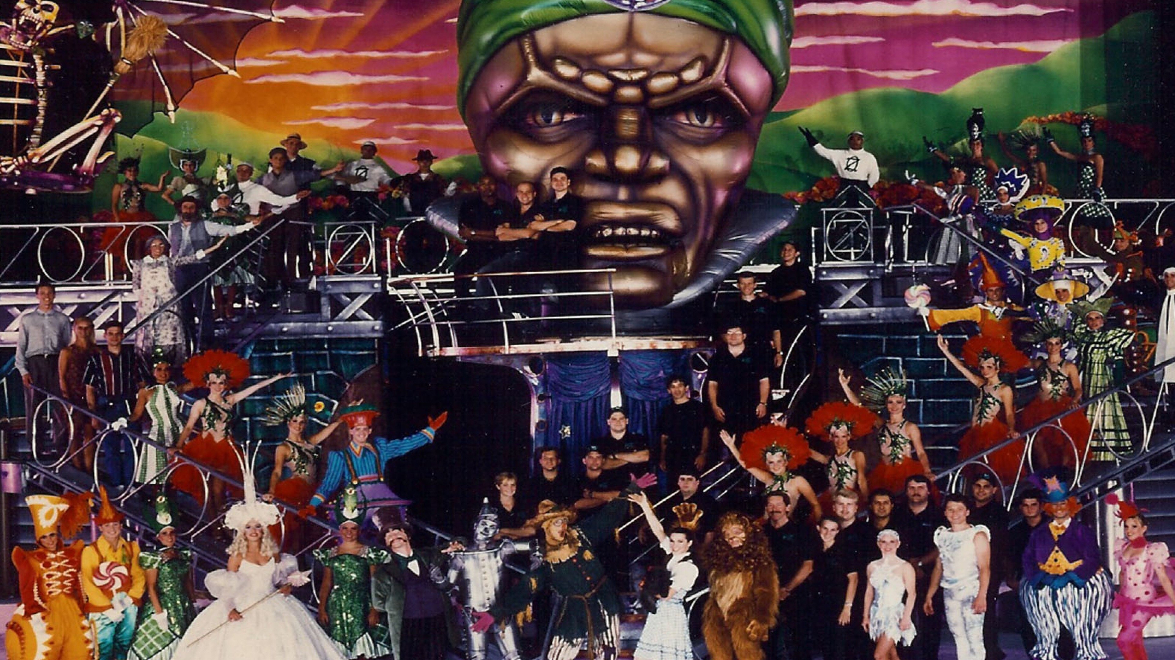 The Wizard of Oz on Ice Background