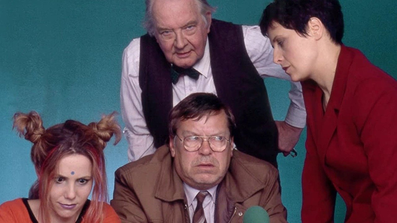 In the Red Background