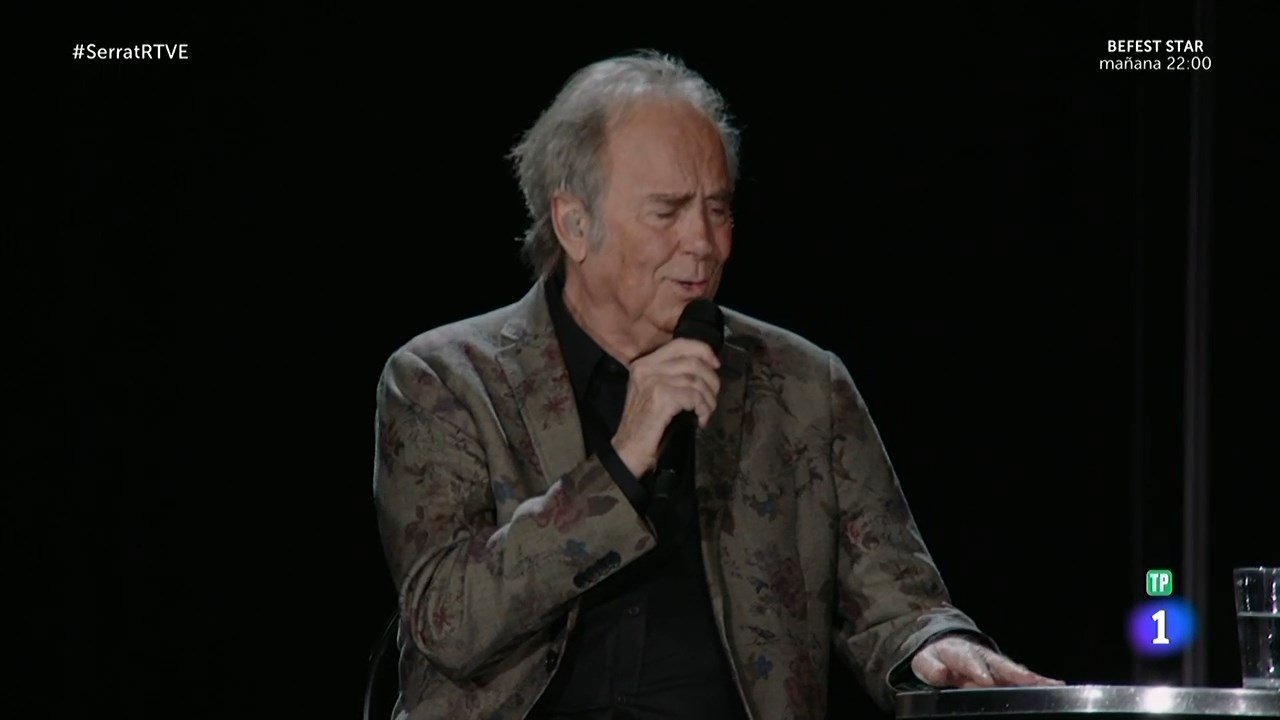 Joan Manuel Serrat - El Vicio de Cantar: 1965-2022 - Madrid, 14-12-2022 en el WiZink Center Background