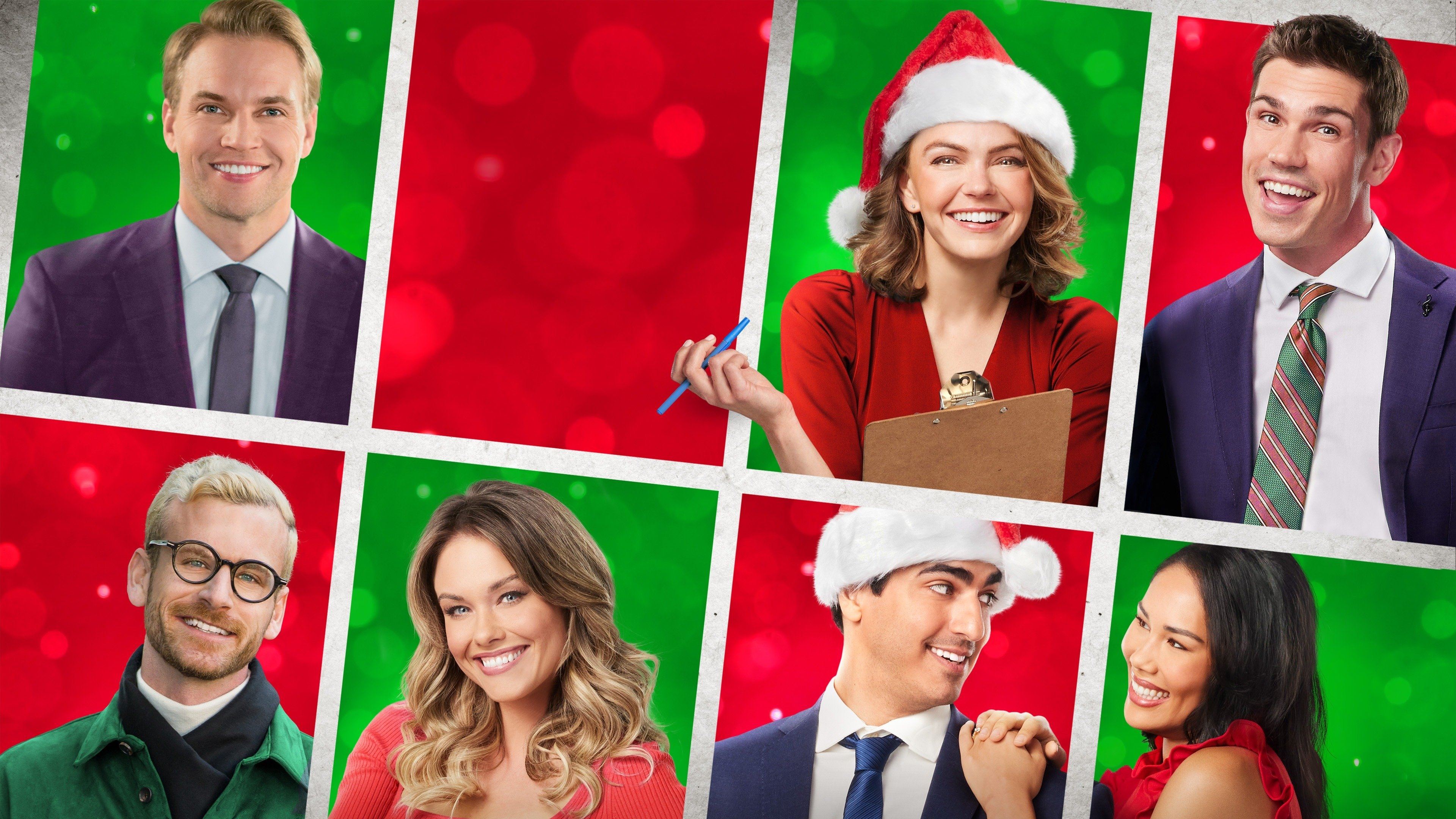 Christmas Class Reunion Background