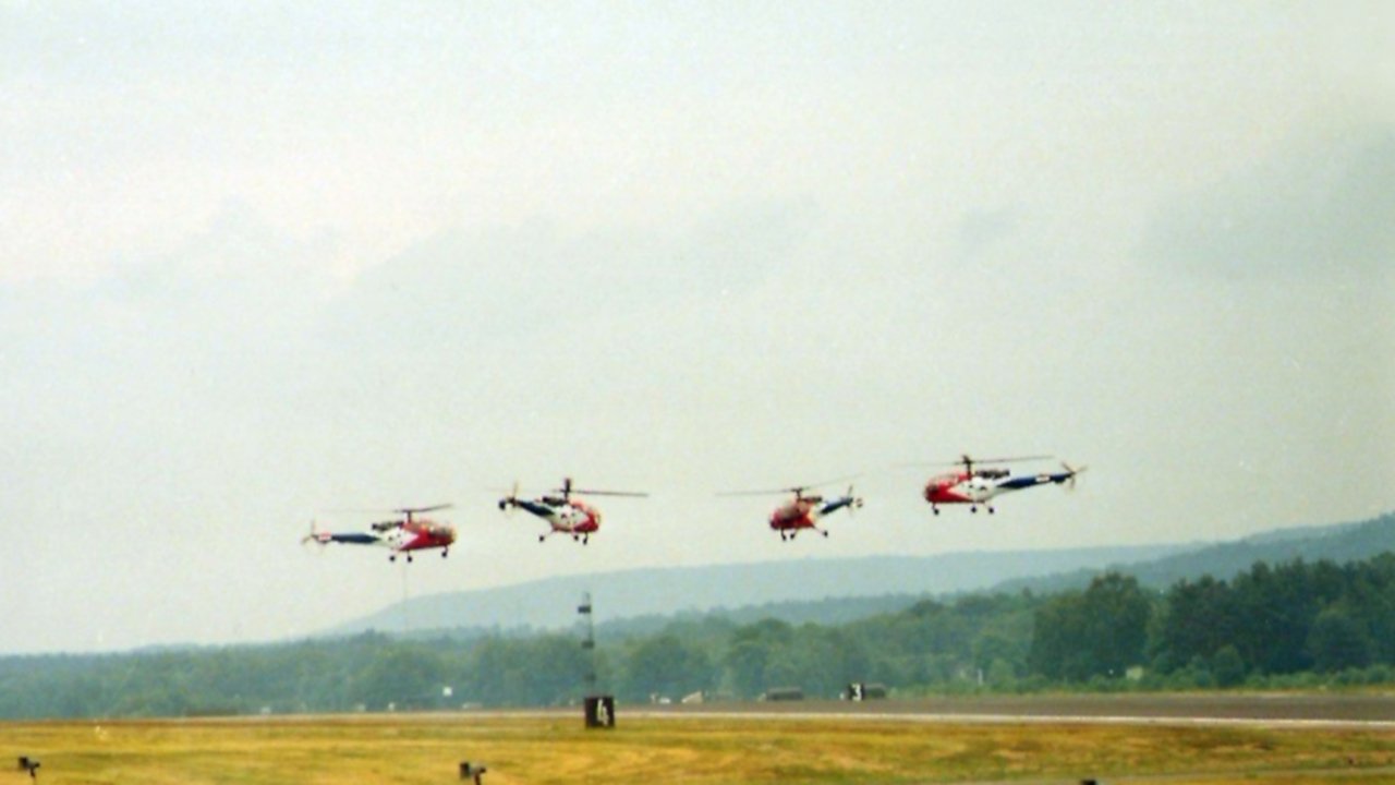 Helicopter String Quartet Background