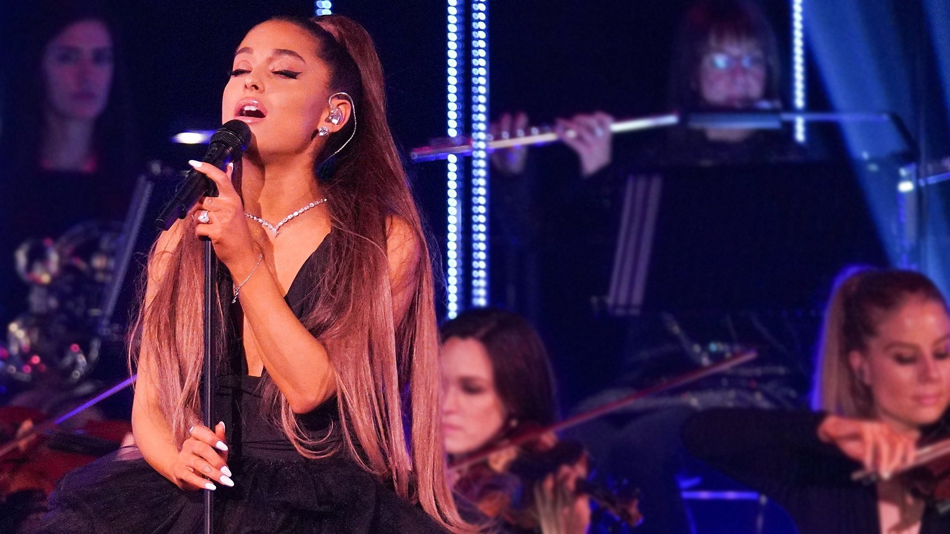 Ariana Grande at the BBC Background