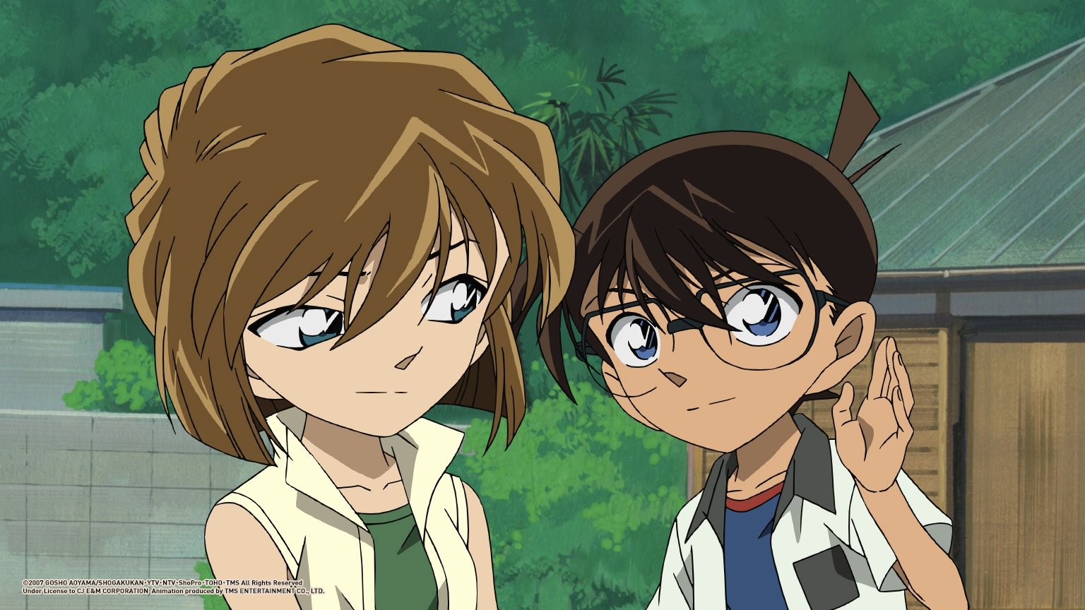 Detective Conan: Jolly Roger in the Deep Azure Background